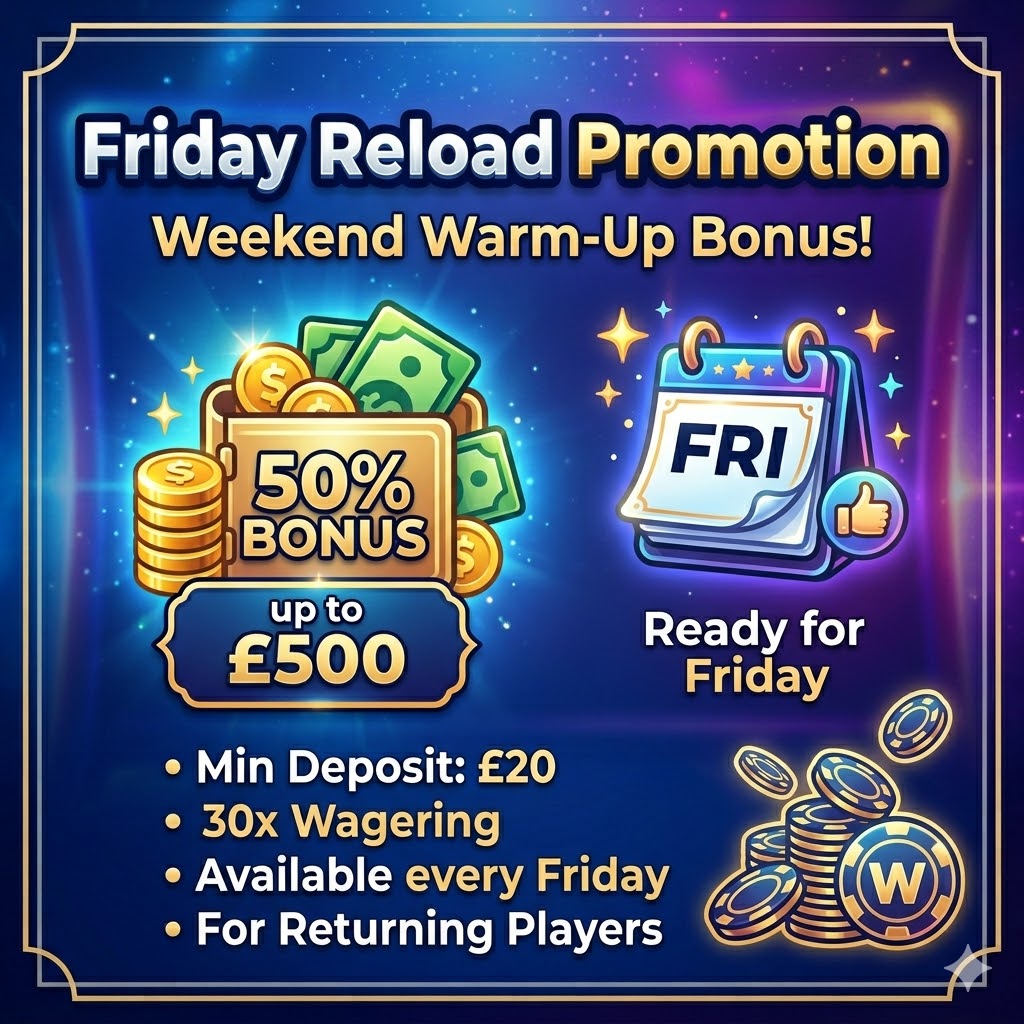 Friday promotion offer at Britsino